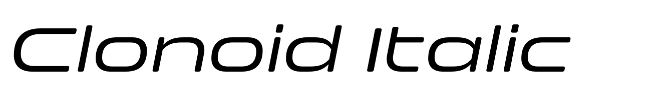 Clonoid Italic